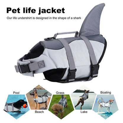 Adjustable Shark Vests For Dog