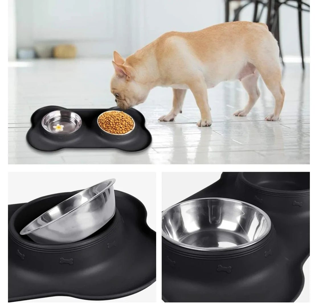 Silicone Placed Dog Bowls