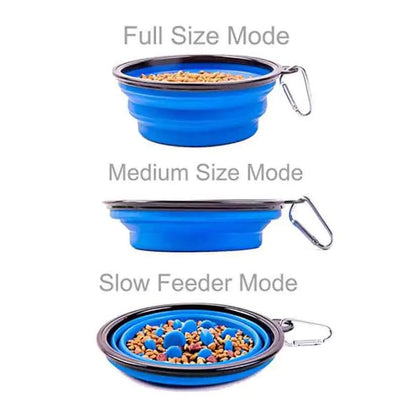 Dog Bowl | Portable Slow Feeder