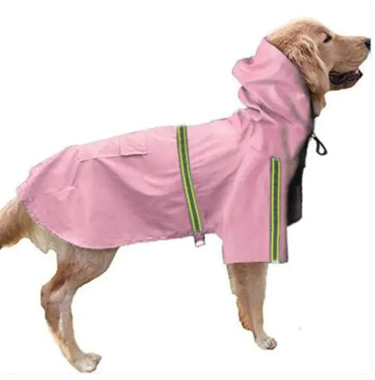 Dog Rain Coat | Adjustable & Reflective