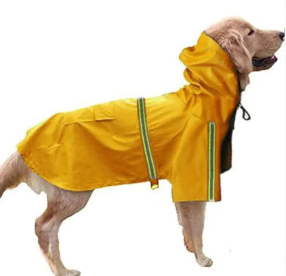 Dog Rain Coat | Adjustable & Reflective