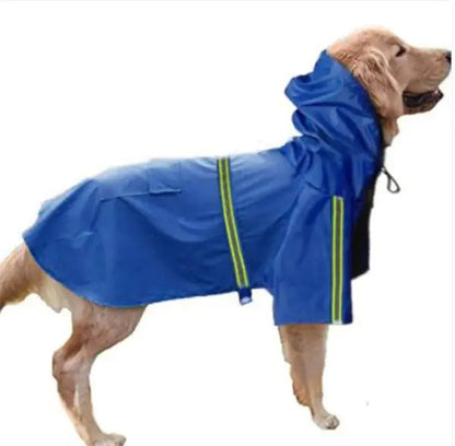 Dog Rain Coat | Adjustable & Reflective