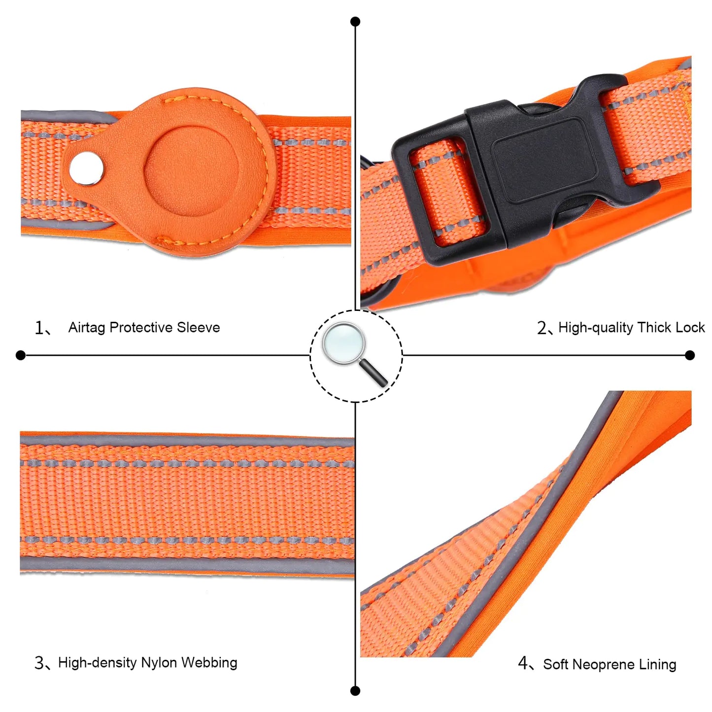 Airtag Collar | Dog Security