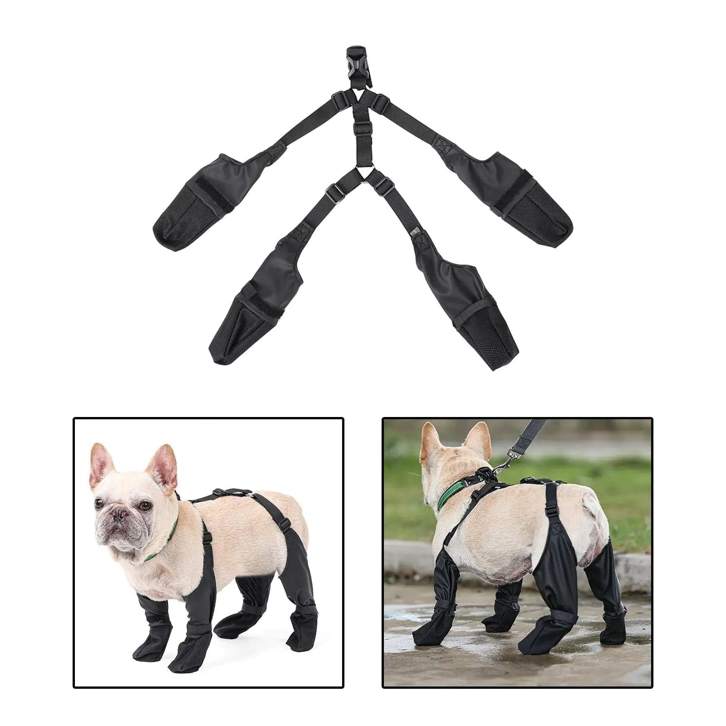 Suspender Dogs Boots | Paw Protection Redefined!