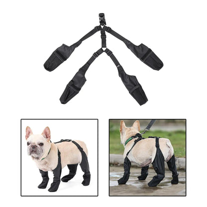 Suspender Dogs Boots | Paw Protection Redefined!