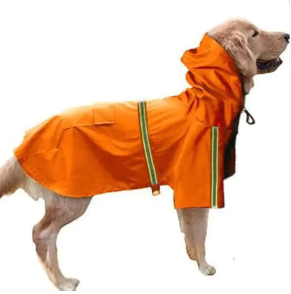 Dog Rain Coat | Adjustable & Reflective