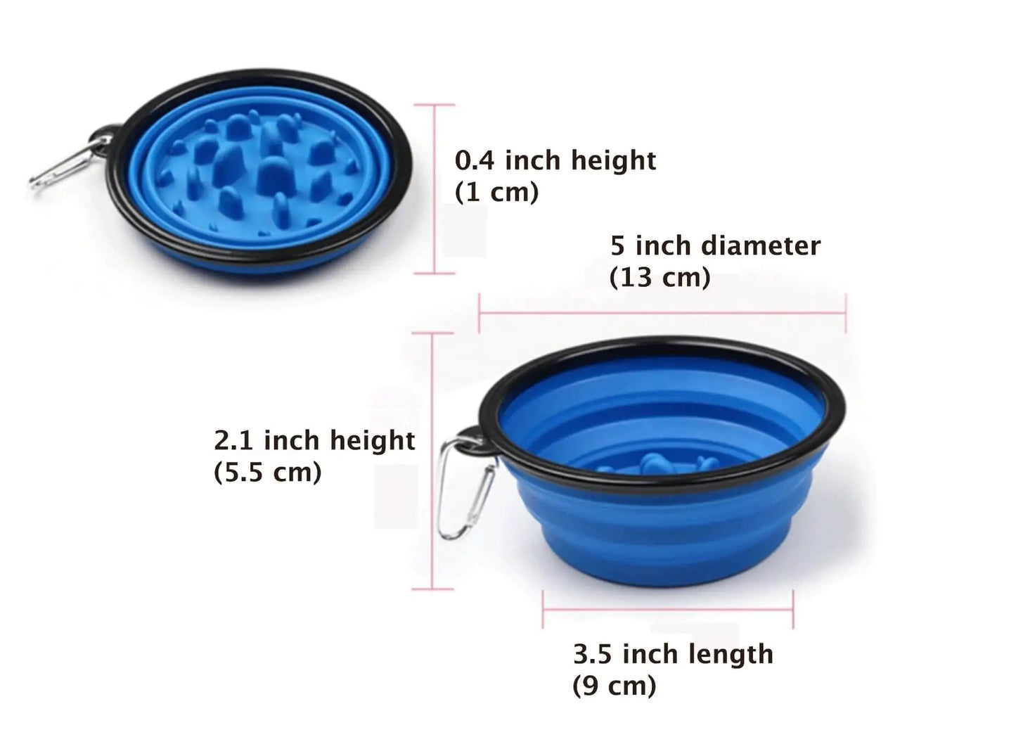 Dog Bowl | Portable Slow Feeder